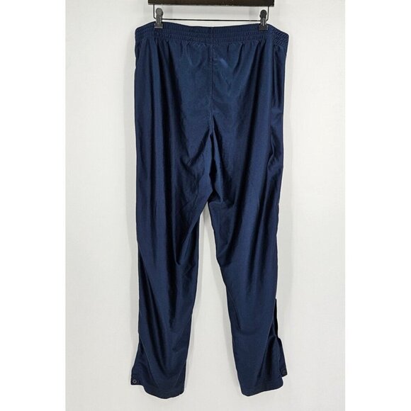 Nike Sportswear Vtg 90s Swoosh Tearaway Snap Track Running Sweatpants Mens L - Picture 2 of 3